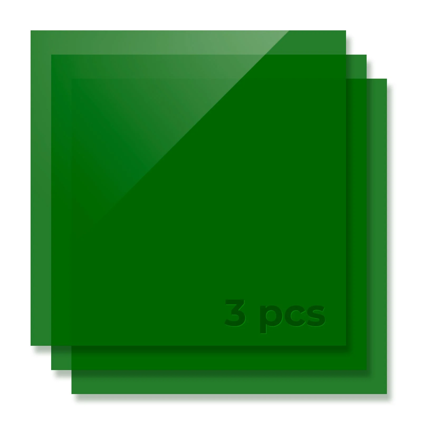 3 mm Translucent Glossy Acrylic Sheet (3 pcs) - Image 4