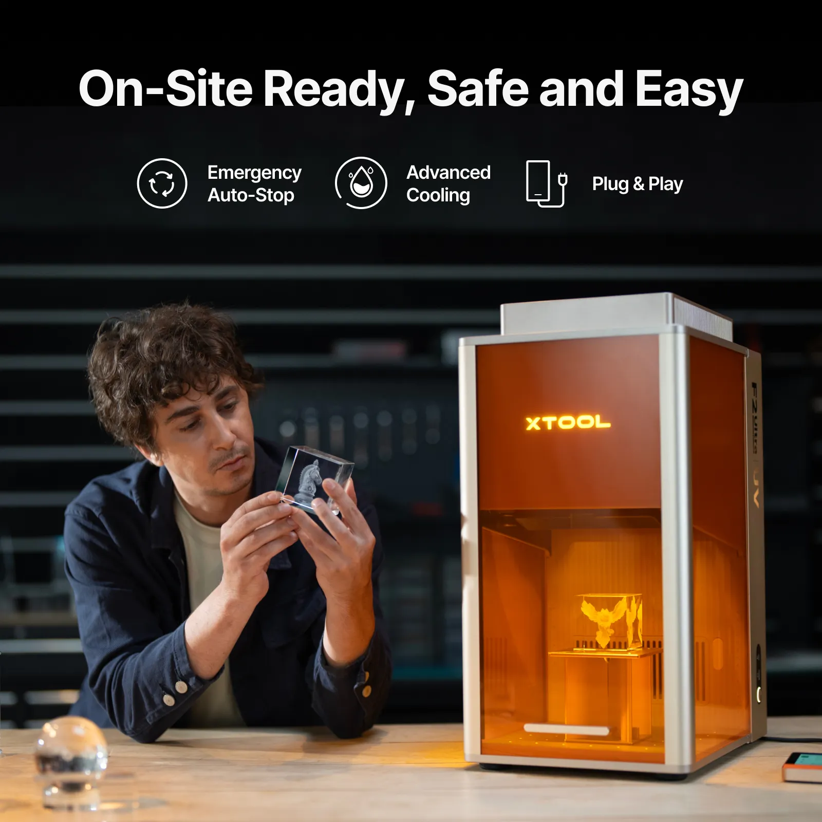 xTool F2 Ultra UV 5W UV Laser Engraver - Image 12